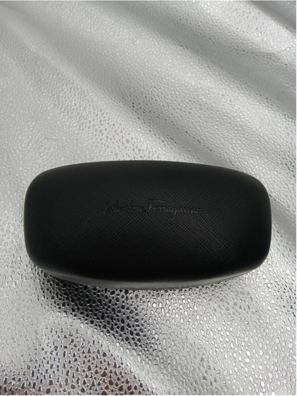 Salvatore Ferragamo Unisex Black Hard Shell Sunglass Eyeglass Case